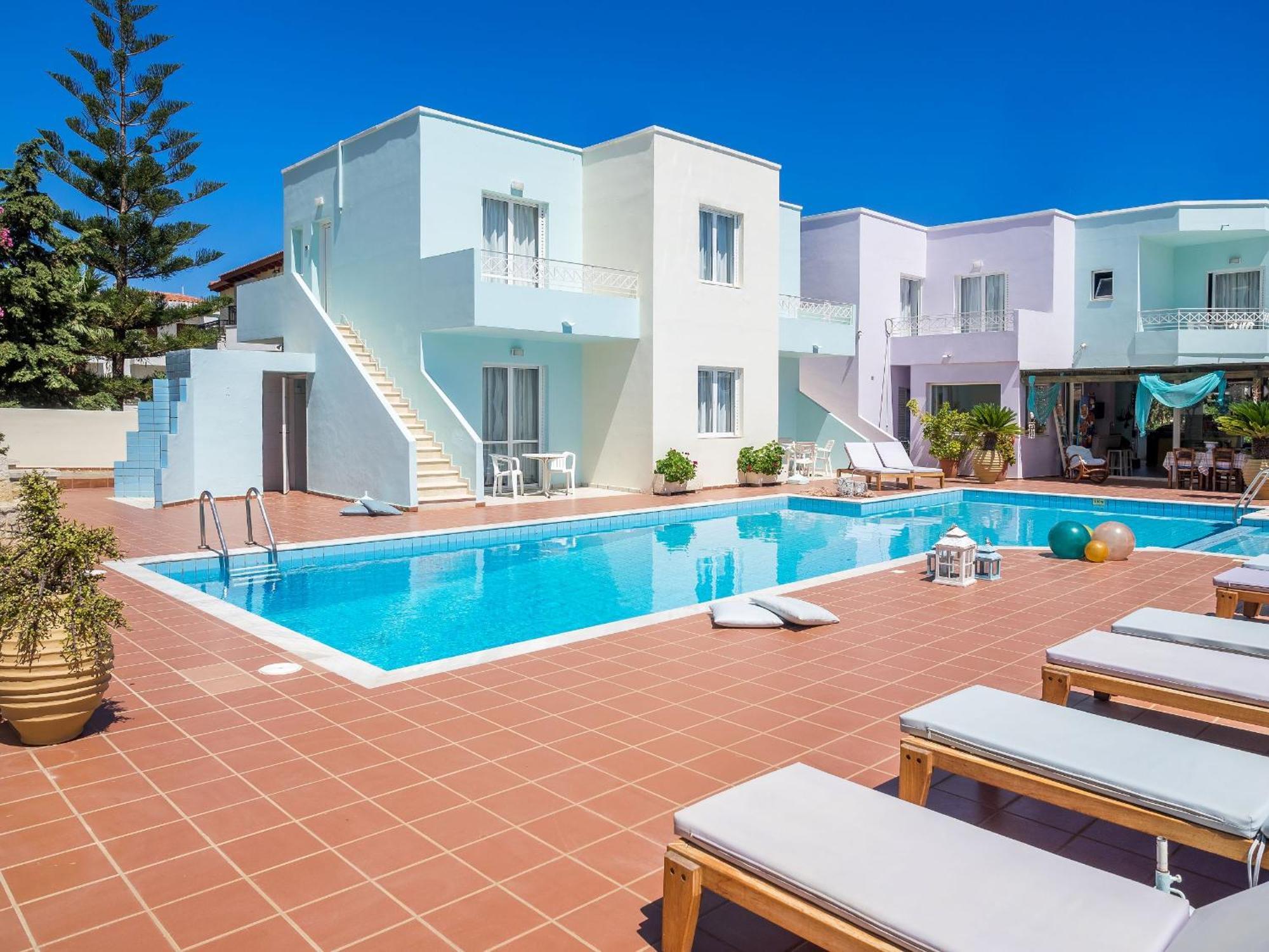 W Suites By Estia Stalida Exterior foto